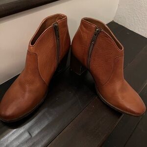Frye Women's Ankle Boots in Rich Brown